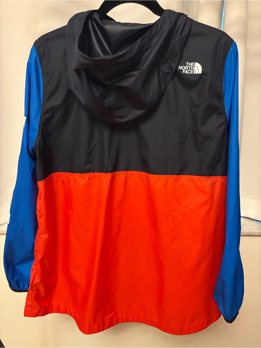 Like New—North Face Women’s Patriotic Anorak - Red White & Blue